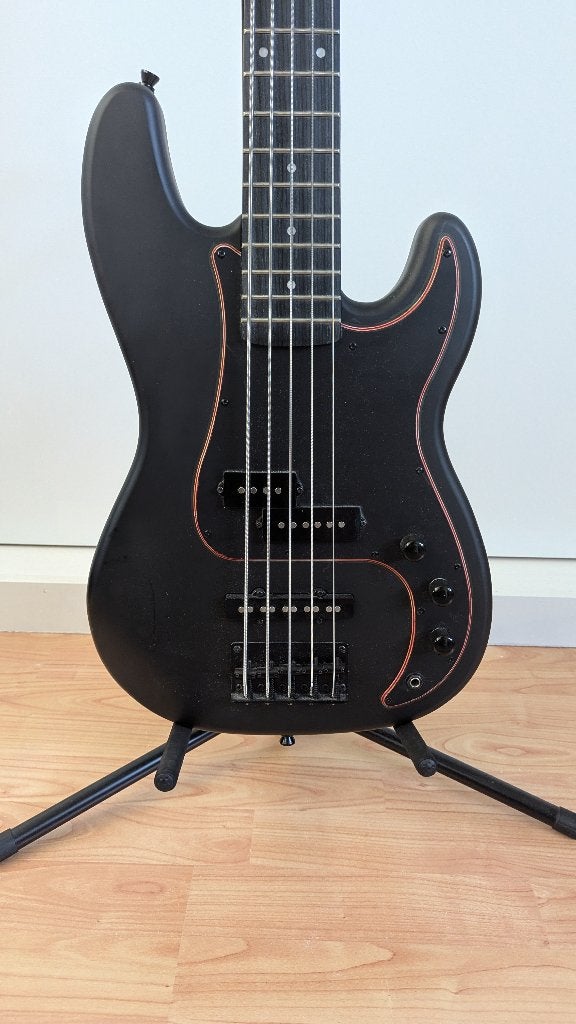 Harley Benton PJ-5 SBK Deluxe 5-snarige basgitaar, Ophalen of Verzenden, Zo goed als nieuw, Elektrisch, 5-snarig