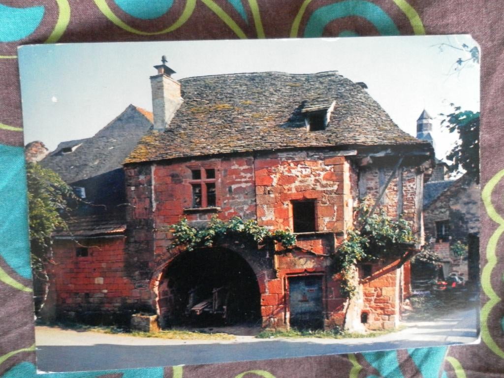 kaart collonges la rouge (correze) la maison de la sirene, Ophalen of Verzenden, 1980 tot heden, Gelopen, Frankrijk