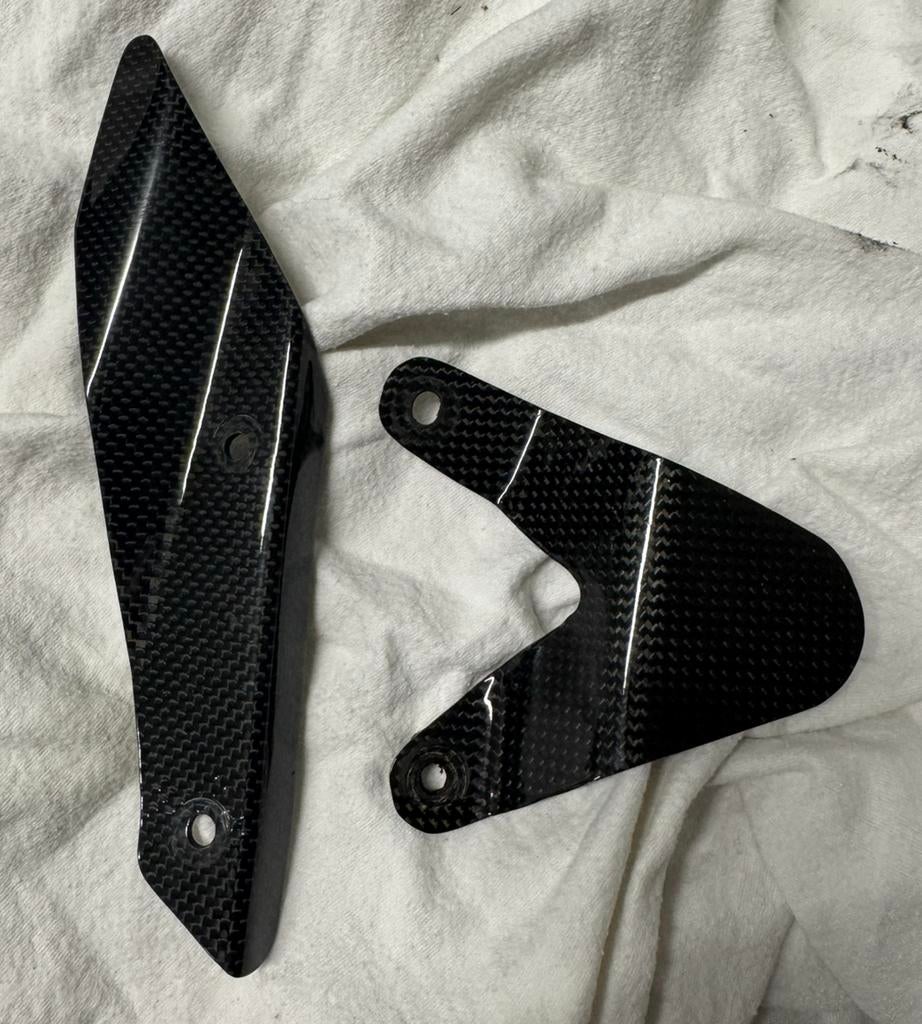 Carbon Uitlaat Hitteschild Ducati Streetfighter 848/1098S, Motoren, Ophalen of Verzenden