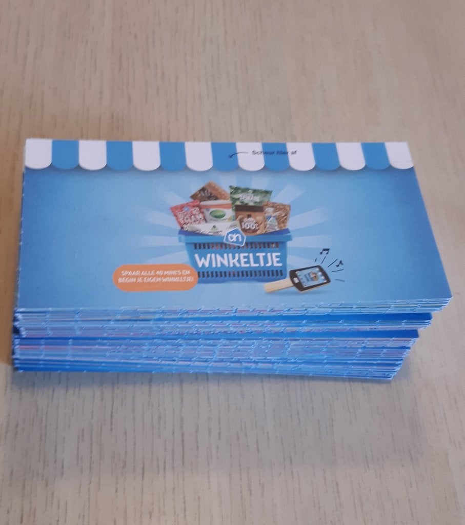 55 AH Mini's Winkeltje, Verzamelen, Albert Heijn, Ophalen of Verzenden