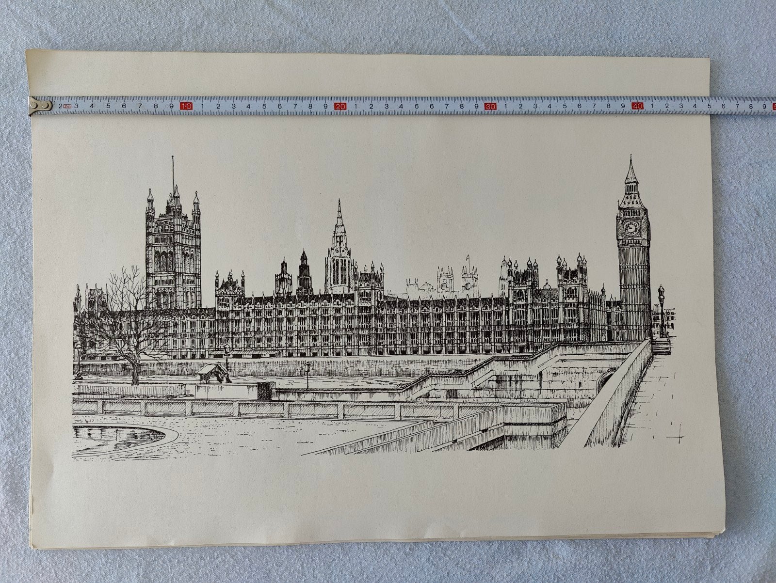 Set van 6 Bernard Smith London Prints (1978), Ophalen of Verzenden
