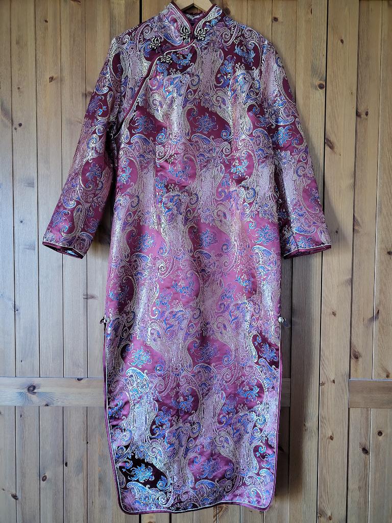 Chinese rode jurk van Dame Rouge, maat L, Kleding | Dames, Maat 42/44 (L), Ophalen of Verzenden, Gedragen, Rood