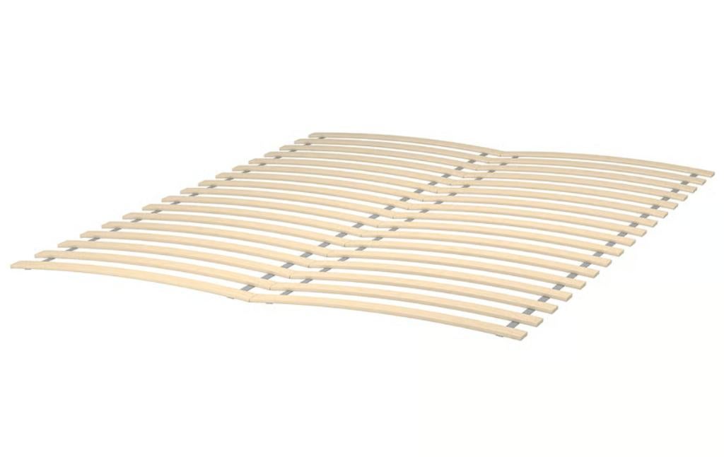 Ikea Luroy lattenbodem 140x200 cm, Huis en Inrichting, Slaapkamer | Matrassen en Bedbodems, Ophalen, Gebruikt, 140 cm, Twijfelaar