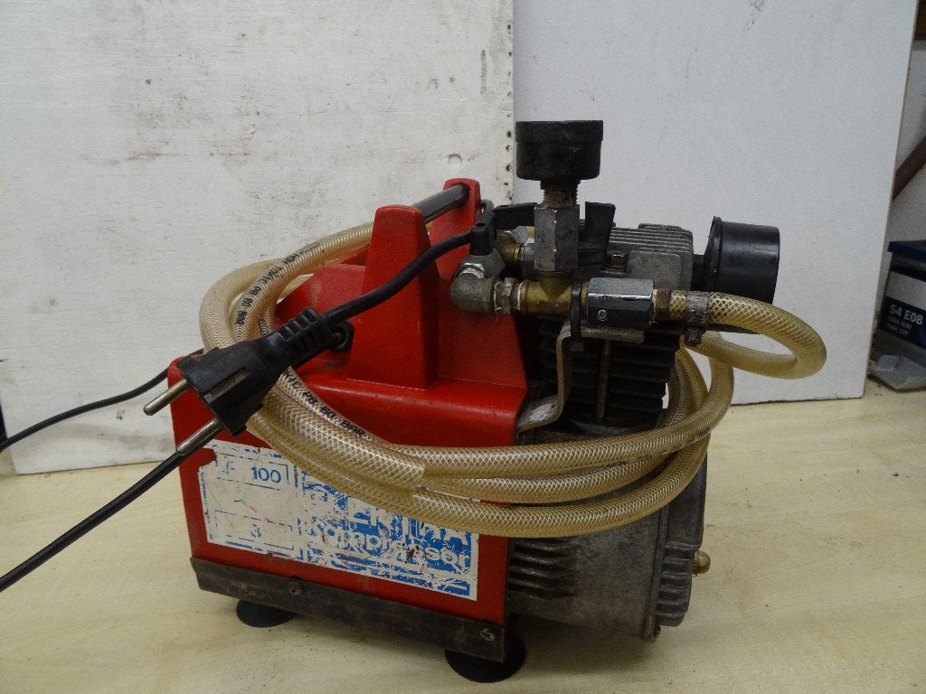 draagbare compressor, 6 tot 10 bar, Ophalen of Verzenden, Minder dan 200 liter/min, Minder dan 25 liter
