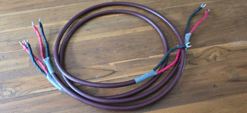 Cardas Golden Cross Luidspreker Kabel, Ophalen of Verzenden, Gebruikt, 2 tot 5 meter, Luidsprekerkabel