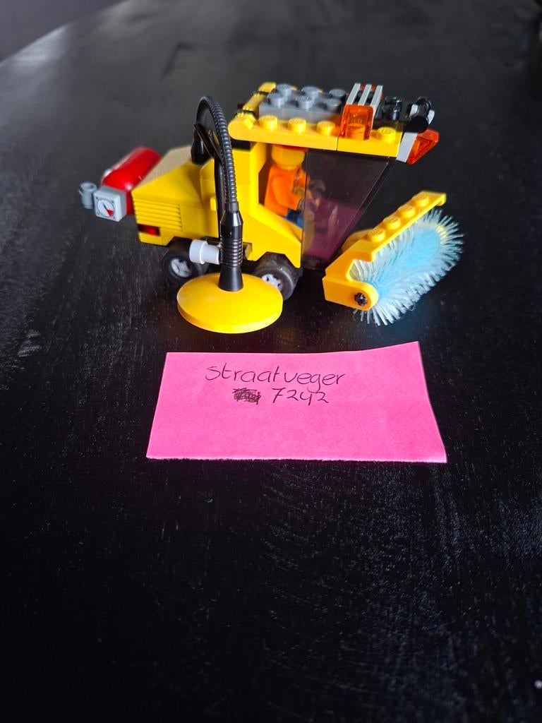 Lego straatveger 7242, Ophalen of Verzenden, Gebruikt