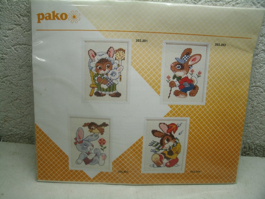 bg 60 pako patroon 12x16,5 met garen 85 gr 5,00, Ophalen of Verzenden, Nieuw, Patroon