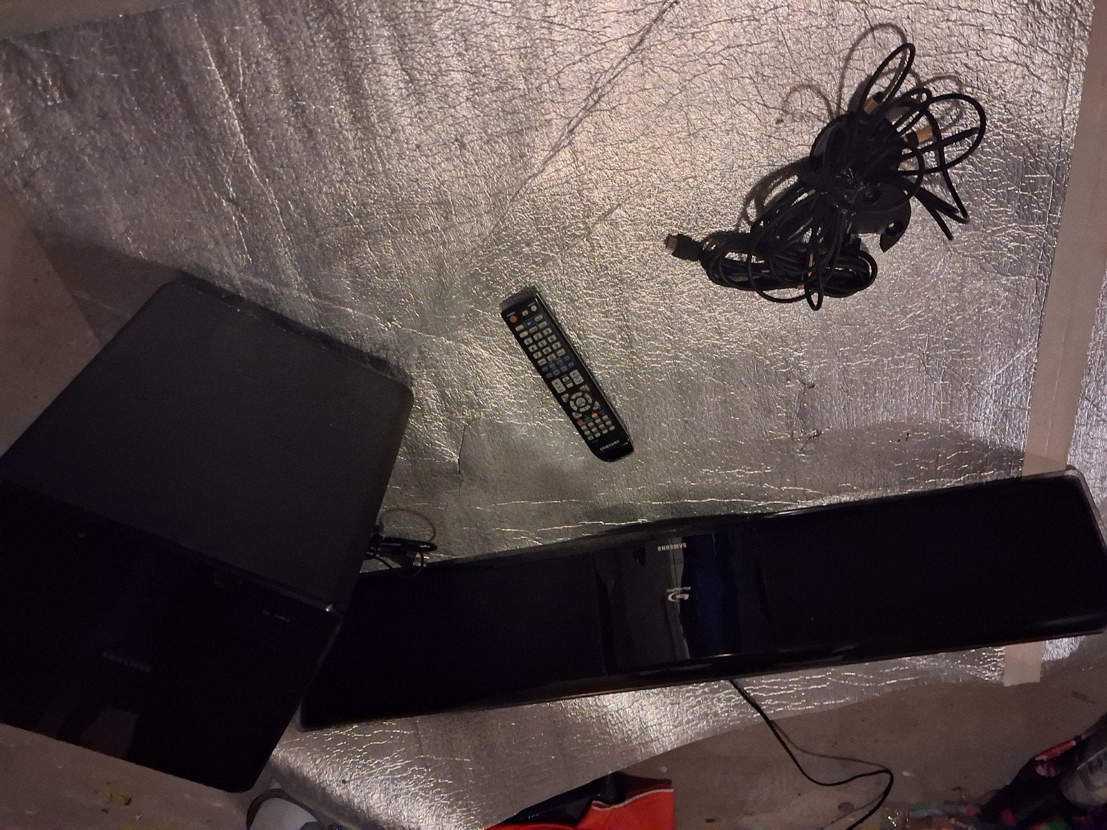 Samsung Soundbar met subwoofer en afstandsbediening