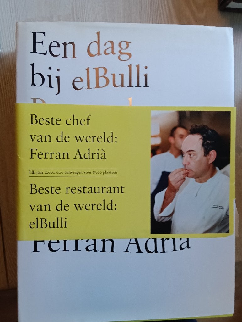 Verschillende kookboeken van top chefs 1 tot 3 sterren, Onbekend, Hoofdgerechten, Ophalen of Verzenden, Zo goed als nieuw