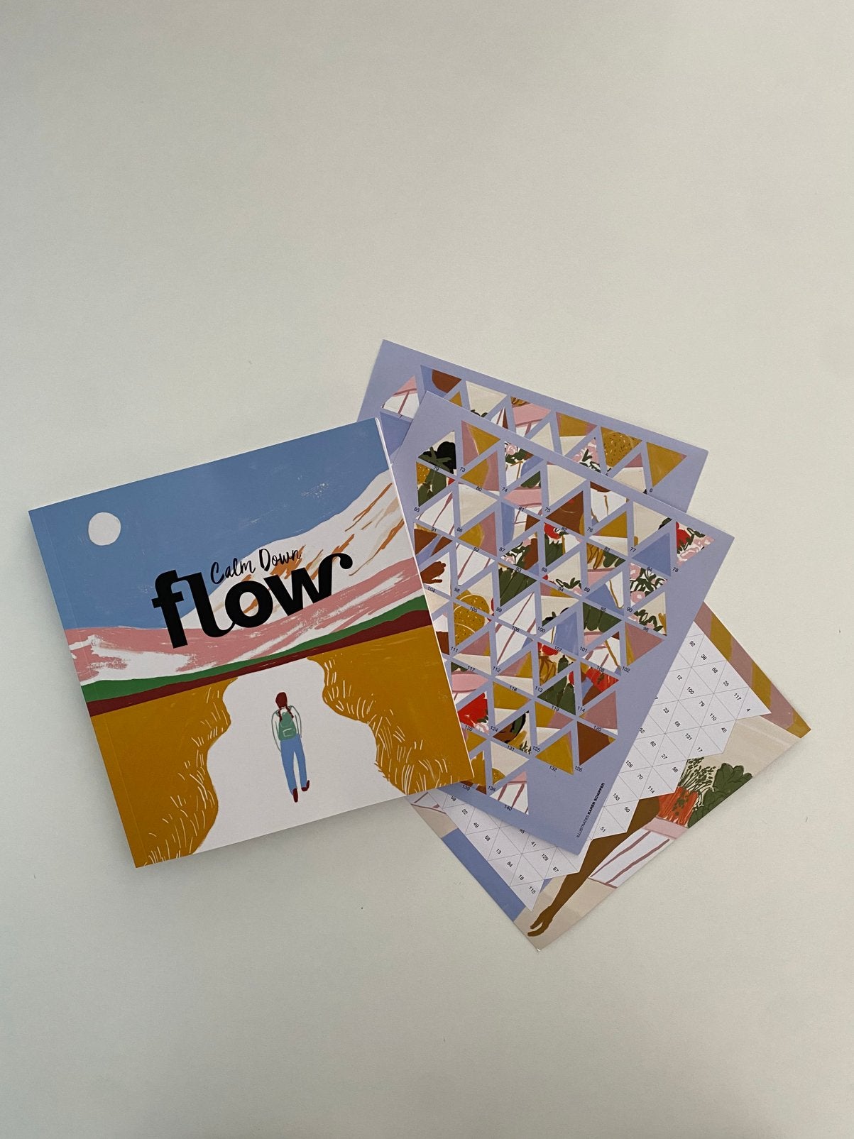 Flow - Calm Down boek met puzzel, Ophalen of Verzenden, Nieuw, Damesbladen