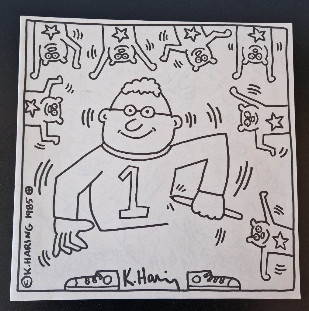 Keith Haring - Coloring Book 1985, Ophalen of Verzenden