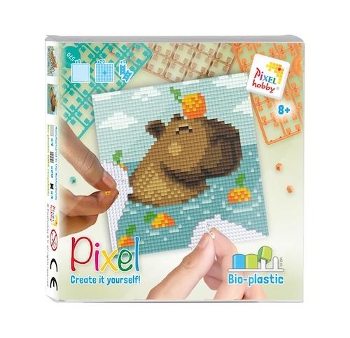 PIXELHOBBY set capibara vanaf 8 jaar, Pixelhobby, Pixelhobby, Dieren, Nieuw
