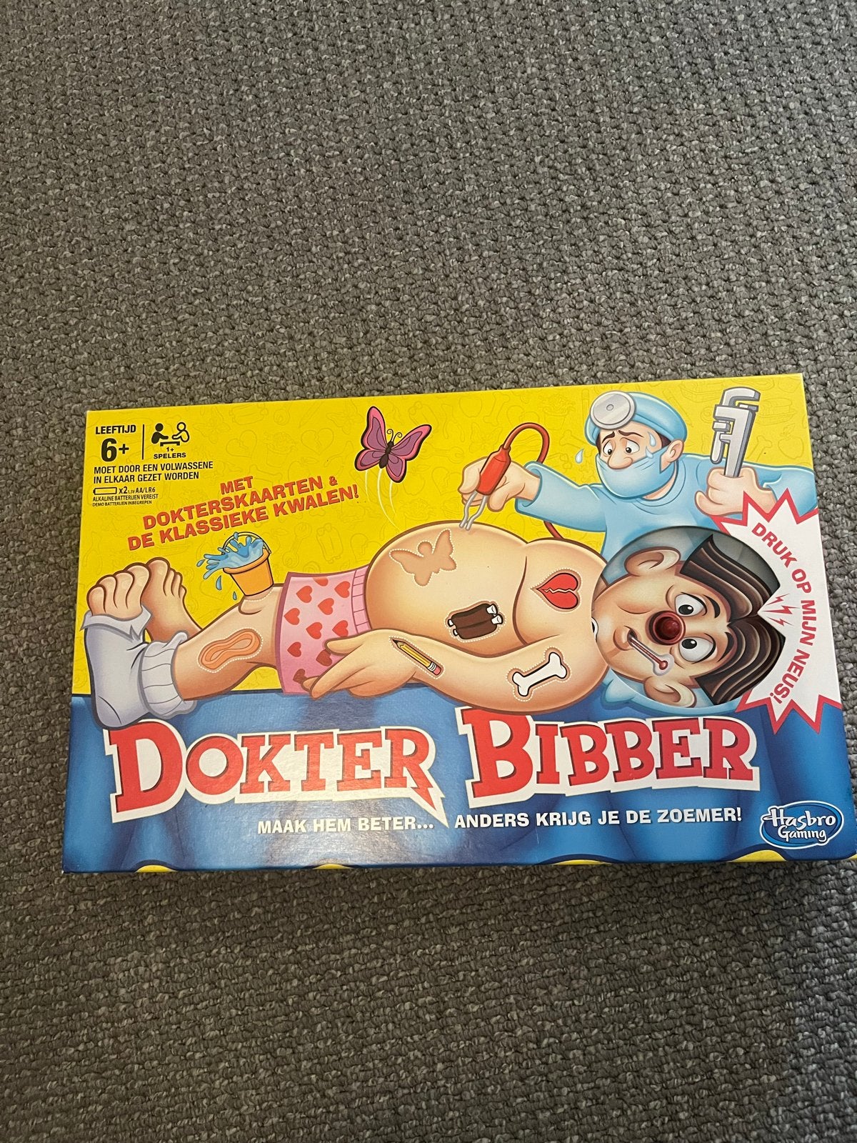 Dokter Bibber spel - Zo goed als nieuw!, Ophalen, Zo goed als nieuw