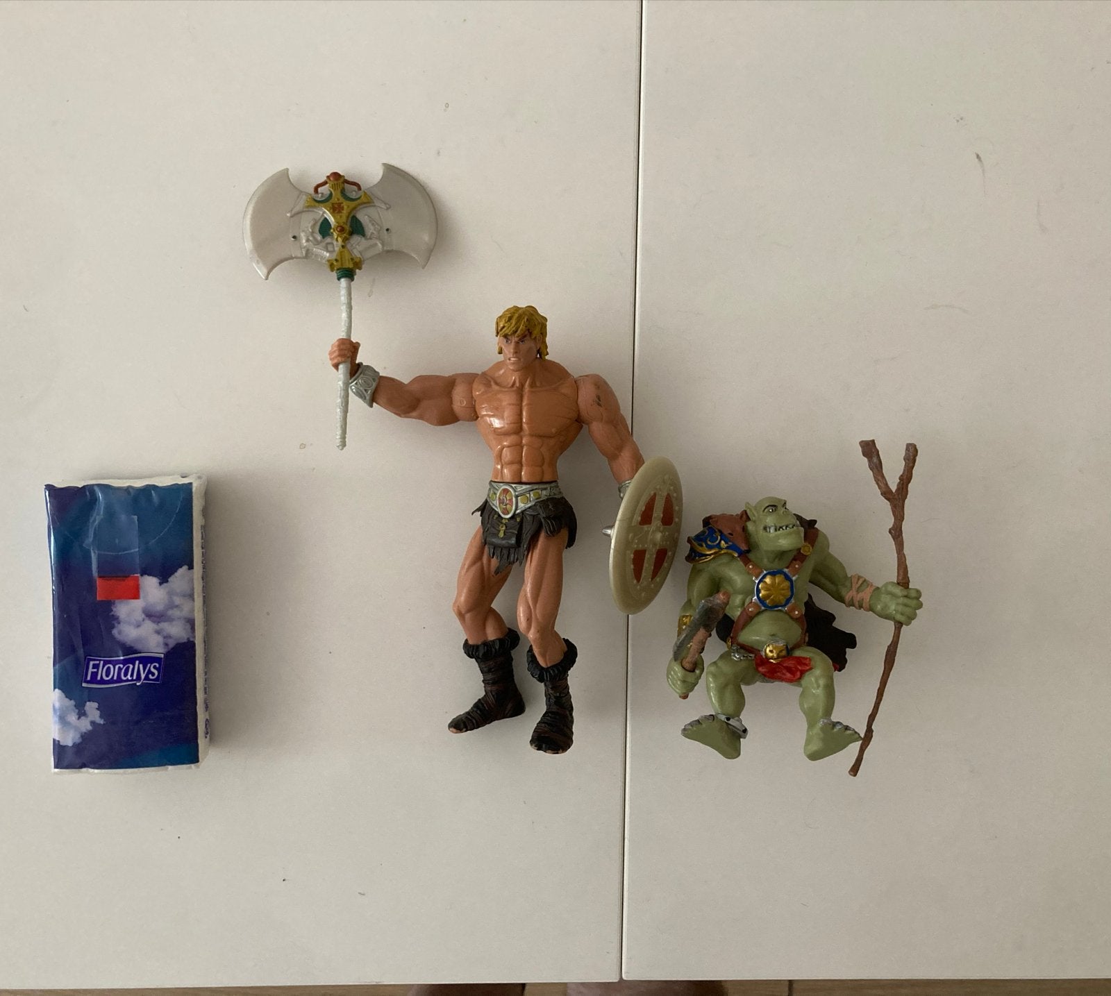 He-Man actiefiguren, Ophalen of Verzenden, Gebruikt