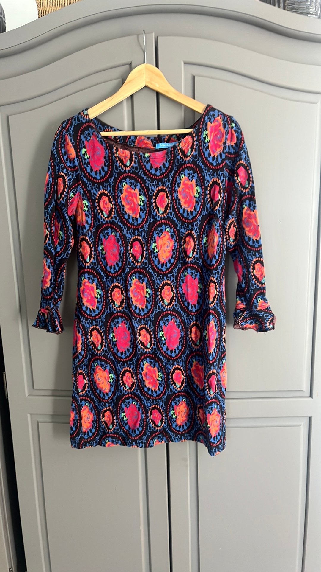Jurk maat L, Kleding | Dames, Ophalen, Zo goed als nieuw, Maat 42/44 (L), Overige kleuren