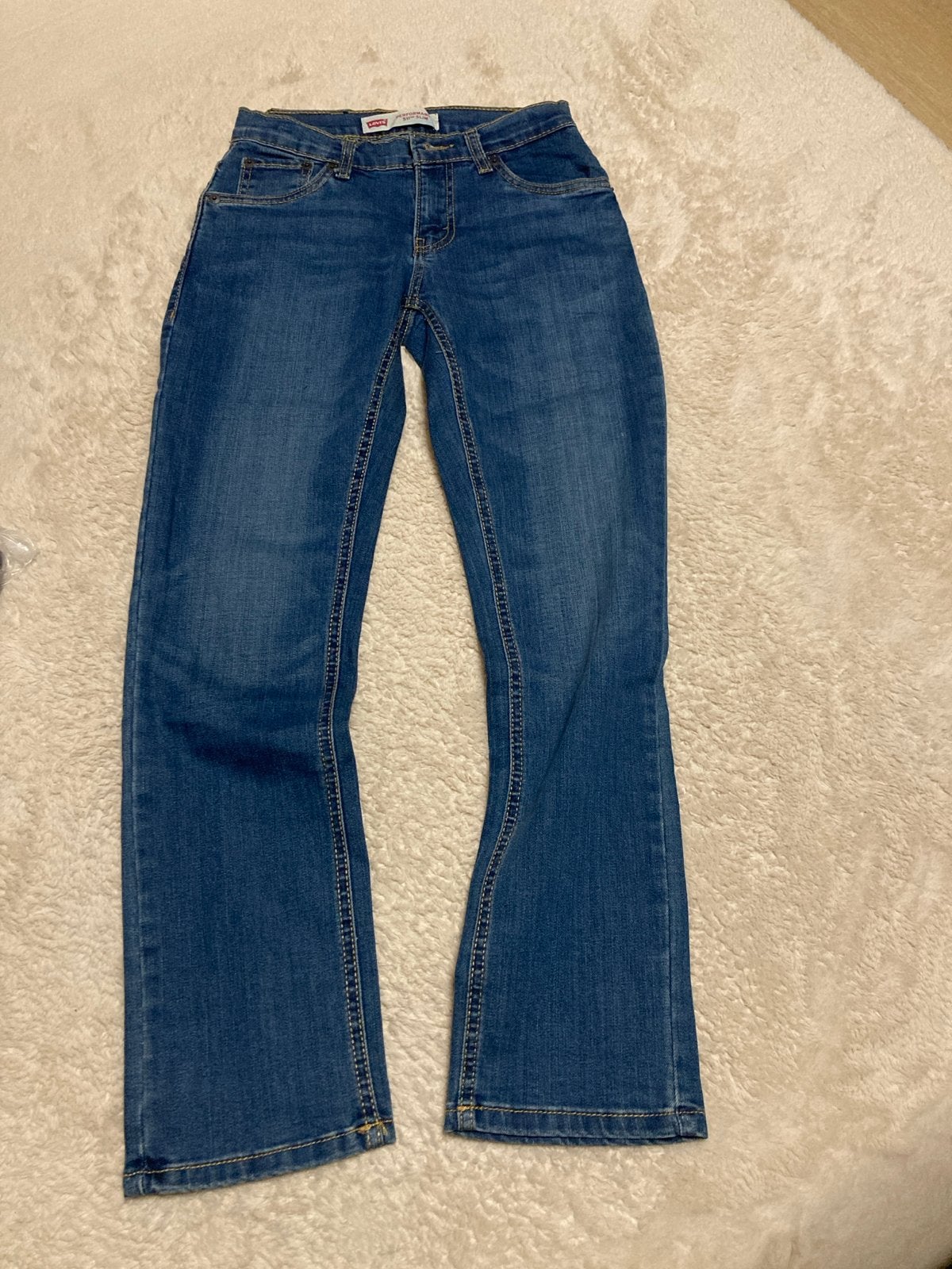 Levi's Performance 511 Slim Jeans - Maat 12 REG, Kinderen en Baby's, Ophalen, Gebruikt, Jongen of Meisje