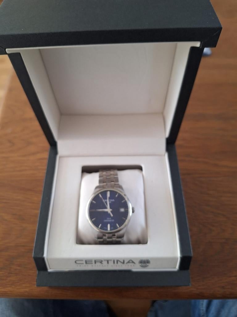 Certina 1888 DS-8 herenhorloge met stalen band, Overige merken, Staal, Polshorloge, Ophalen of Verzenden