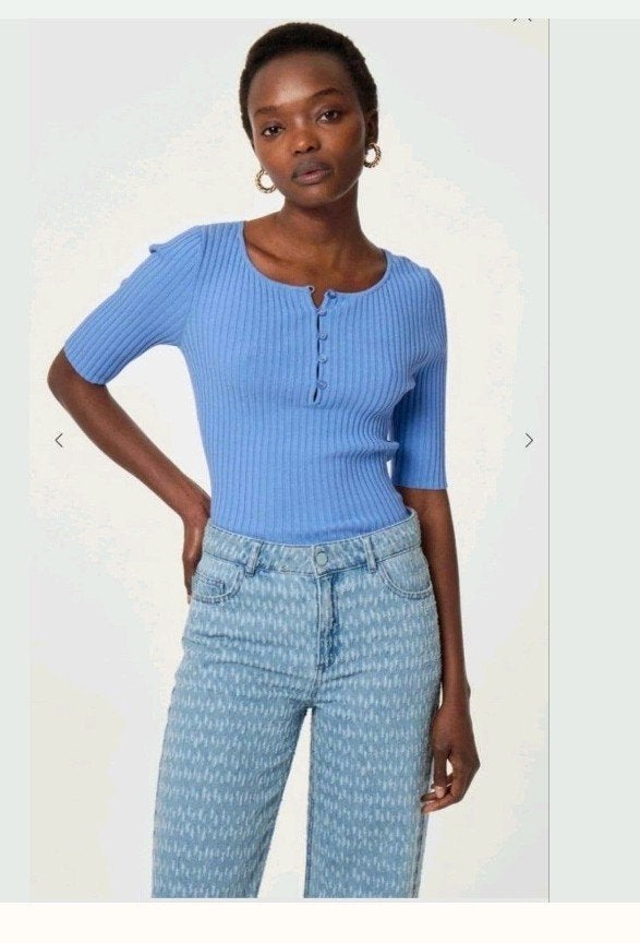 Fabienne Chapot Alida pullover/ trui maat M *nieuw *, Maat 38/40 (M), Blauw, Nieuw, Ophalen of Verzenden