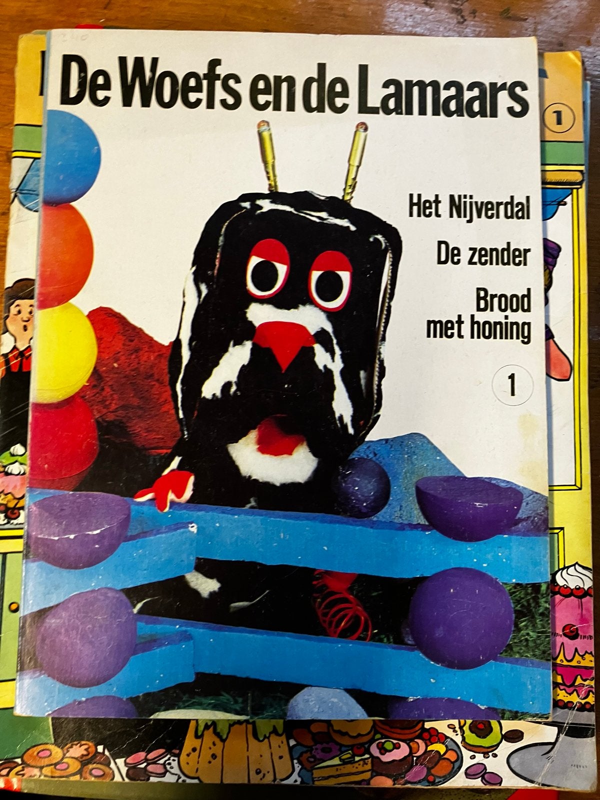 De Woefs en de Lamaars - Vintage kinderboek, Ophalen of Verzenden, Gelezen, Sprookjes