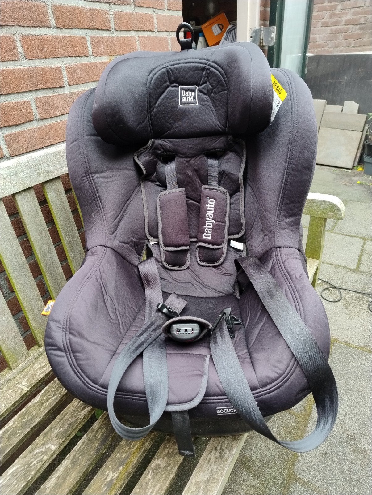Autostoeltje met isofix, 0 t/m 13 kg, Ophalen, Overige merken, Gebruikt