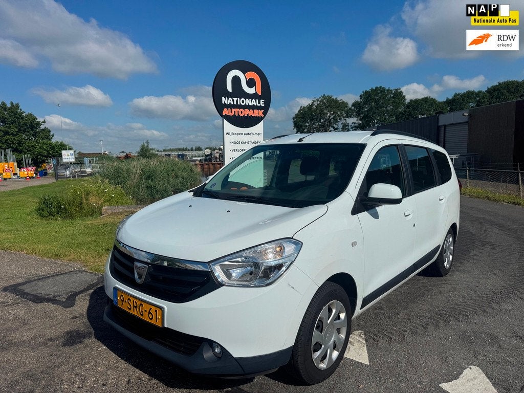 Dacia Lodgy | 2013 | 1.2 TCe Lauréate 7p. | Top Onderhouden, Auto's, Dacia, Voorwielaandrijving, Euro 5, Gebruikt, 4 cilinders