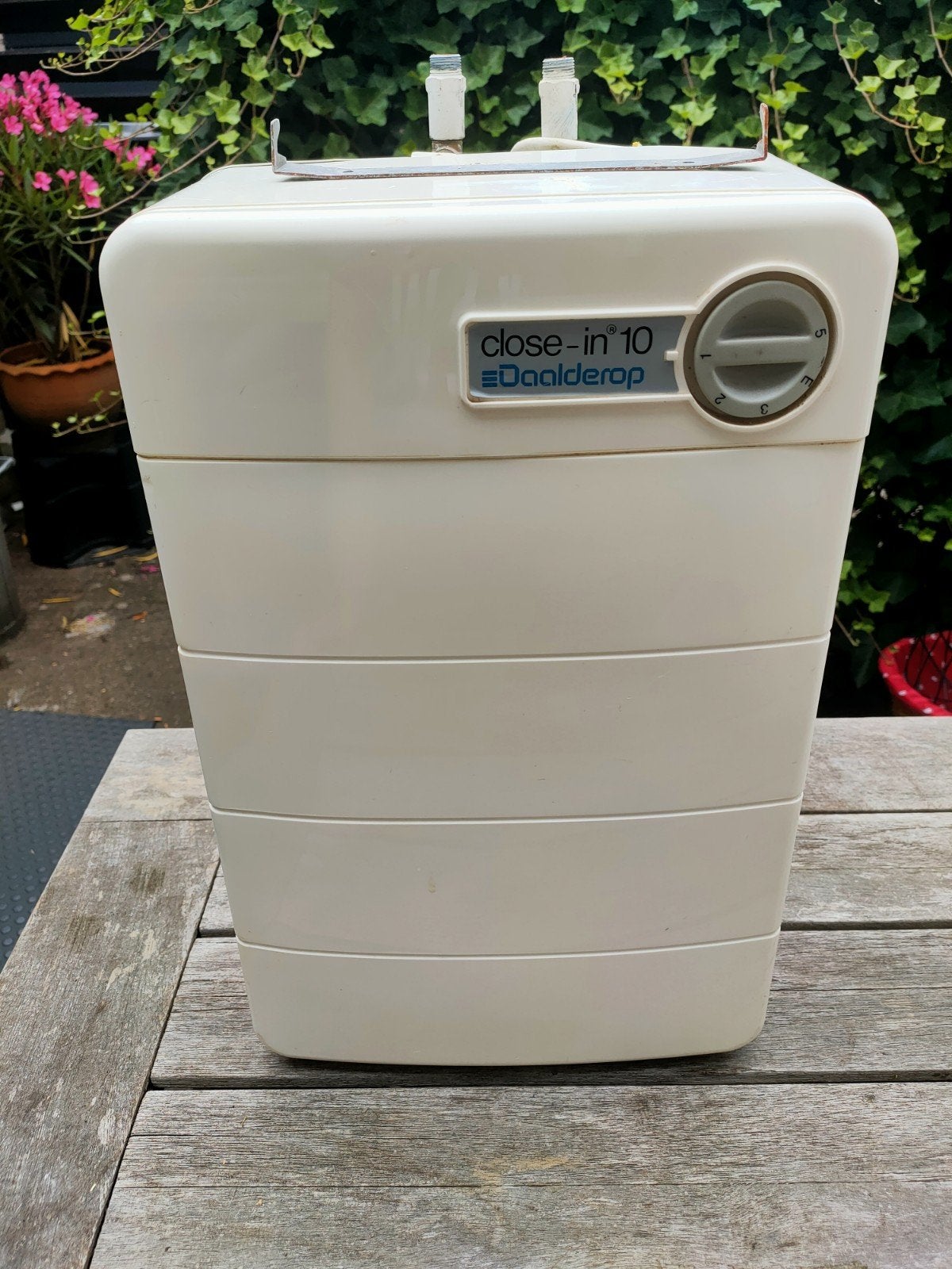 Daalderop close in boiler 10 liter eventueel met kraan, Ophalen, Gebruikt, Aardgas, Boiler