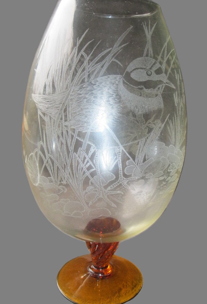 Vintage bruidskelk huwelijkskelk 40cm., Antiek en Kunst, Ophalen