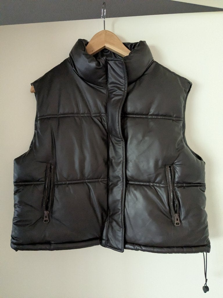 Dames body warmer, Bruin, Ophalen of Verzenden, Zo goed als nieuw, Maat 36 (S)