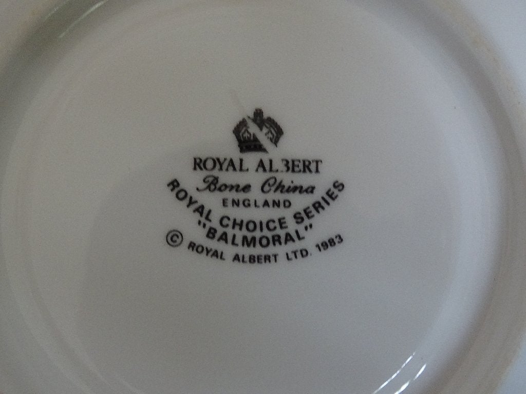 Kop-en-schotel, Royel Albert, Royal Choice Series, BALMORAL, Ophalen of Verzenden