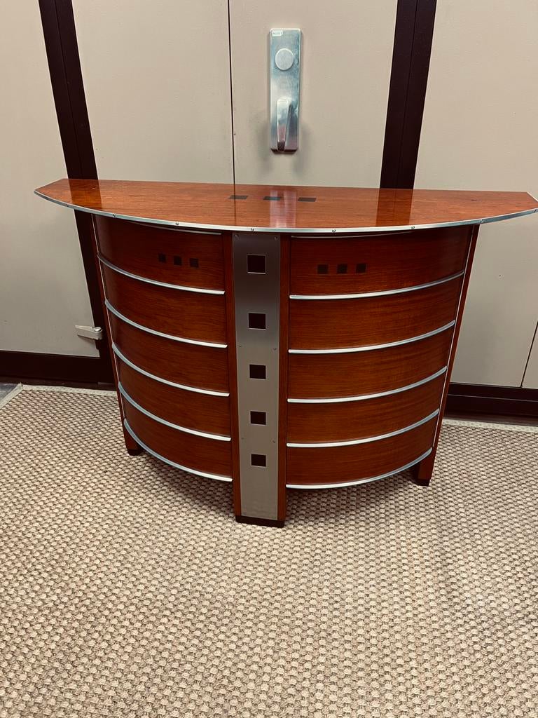 Schuitema decoforma Newbery halkastje dressoir artdeco, Ophalen, Met deur(en), 100 tot 150 cm, Artdeco