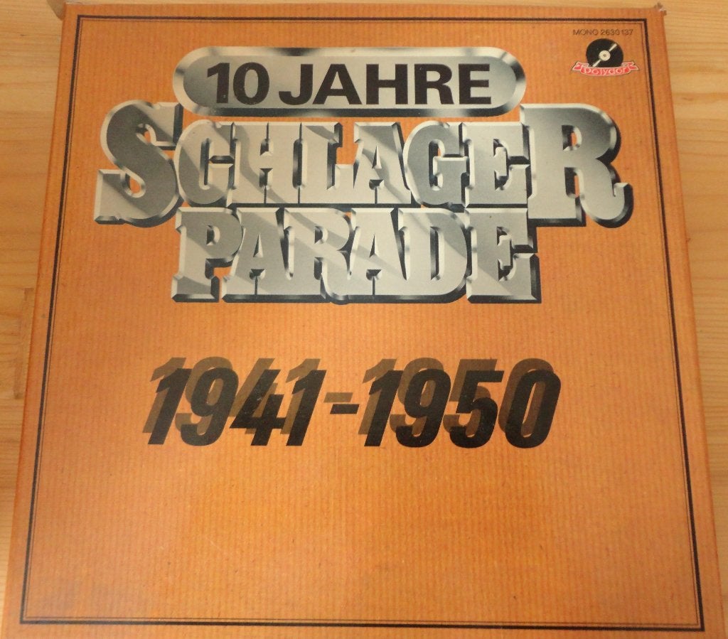 10 Jahre Schlager Parade -1941 t/m 1950 ( 10-LP Box ), Ophalen of Verzenden, Gebruikt, 12 inch, Boxset