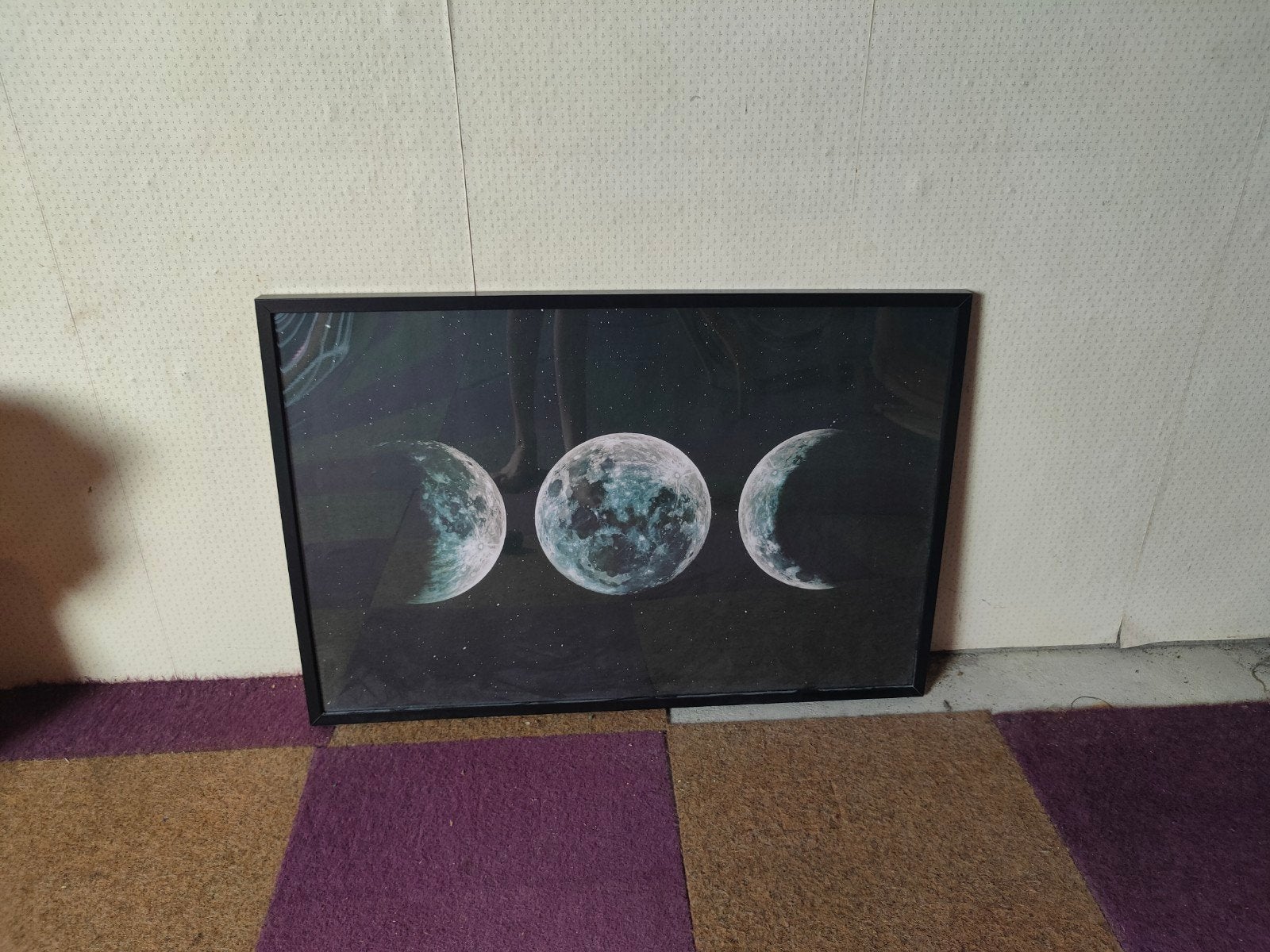 maan poster, Ophalen, A1 t/m A3, Met lijst
