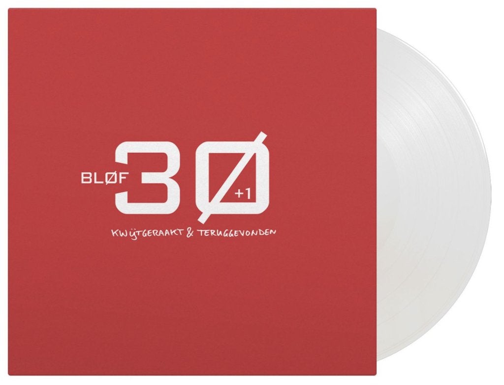 Vinyl 2LP Bløf Blof 30+1 NUMBERED WIT Vinyl RSD 2023 NIEUW, Cd's en Dvd's, Vinyl | Nederlandstalig, Nieuw in verpakking, Colored vinyl