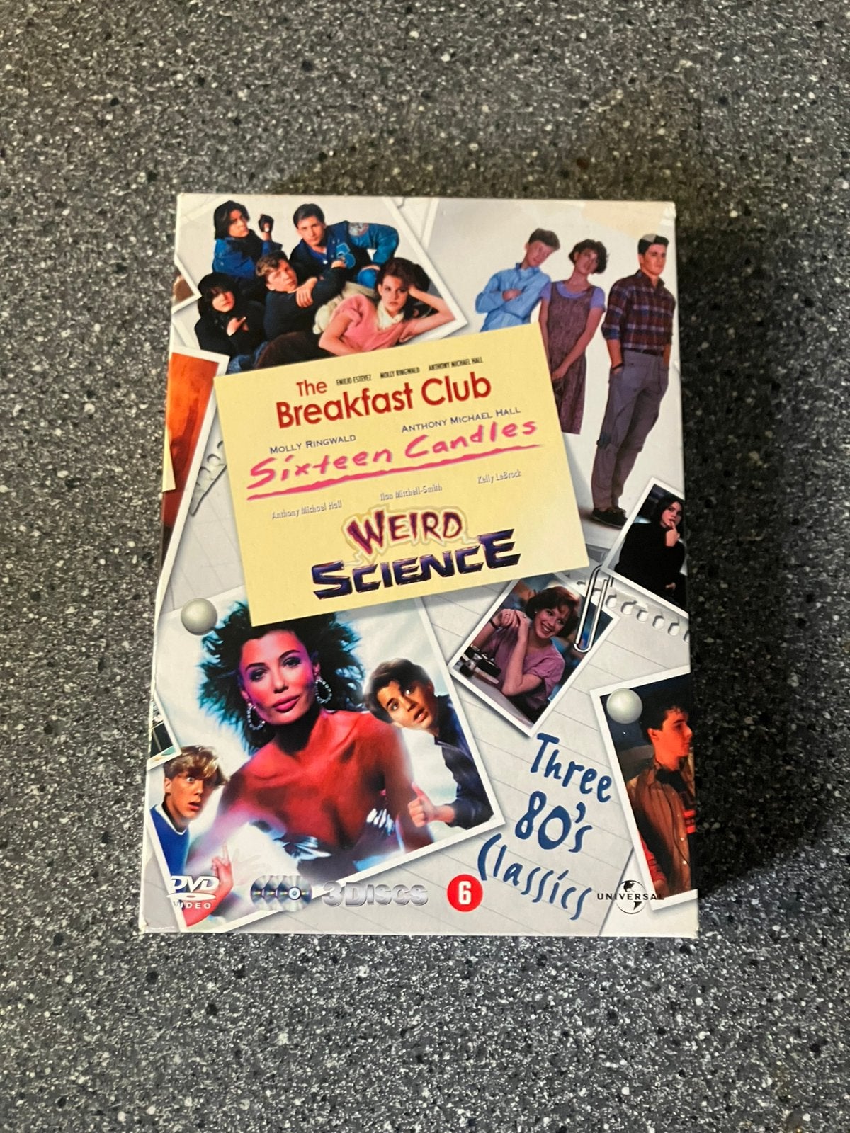 Three 80's classics - John Hughes 3-Disc, Vanaf 6 jaar, Ophalen of Verzenden, Zo goed als nieuw, Overige genres