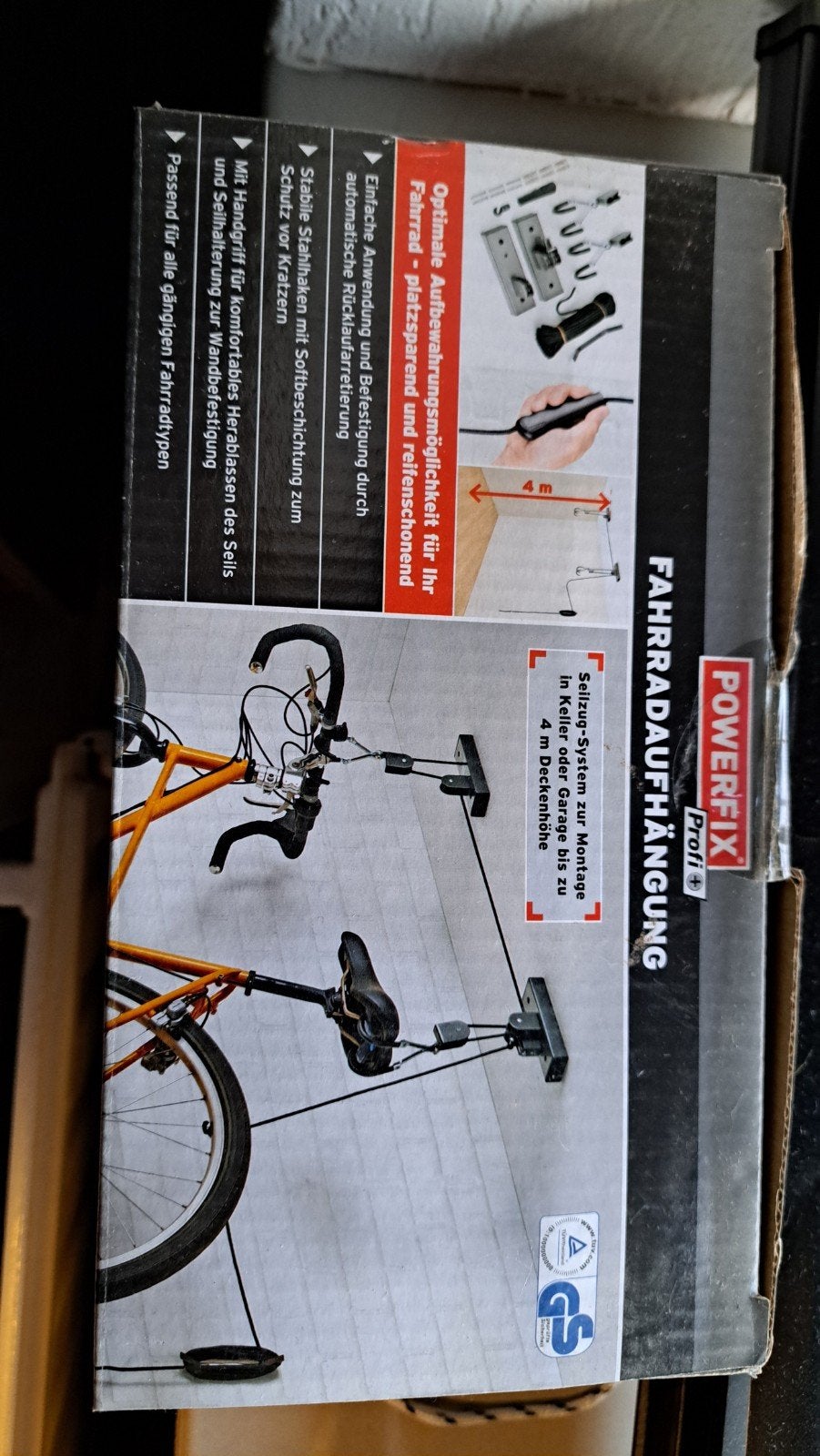 Fiets ophangbeugel. Nieuw in doos., Fietsen en Brommers, Ophalen, Nieuw