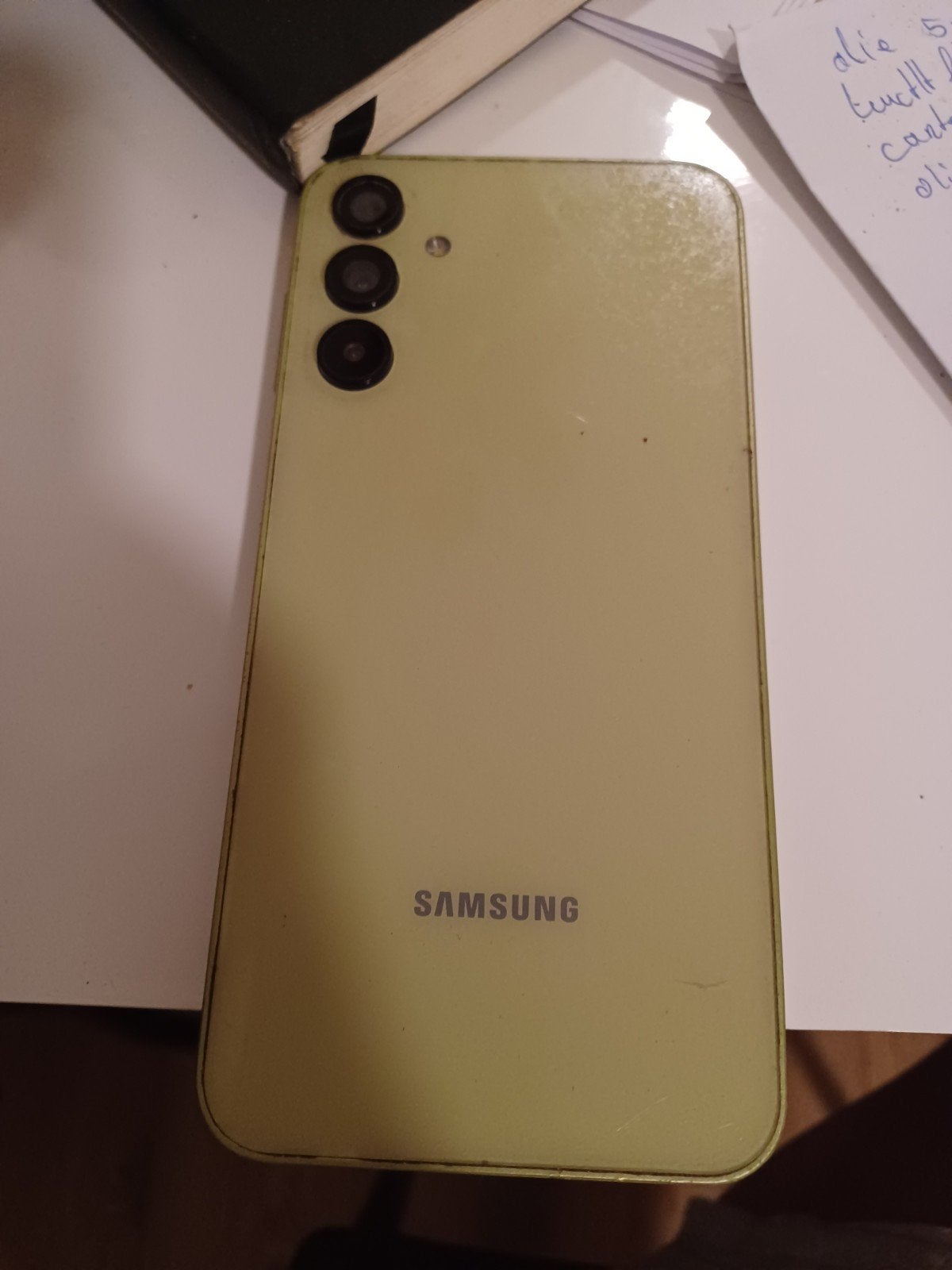 Samsung A15 5G 128GB met barst in scherm, Gebruikt, Touchscreen, Ophalen of Verzenden, Met simlock
