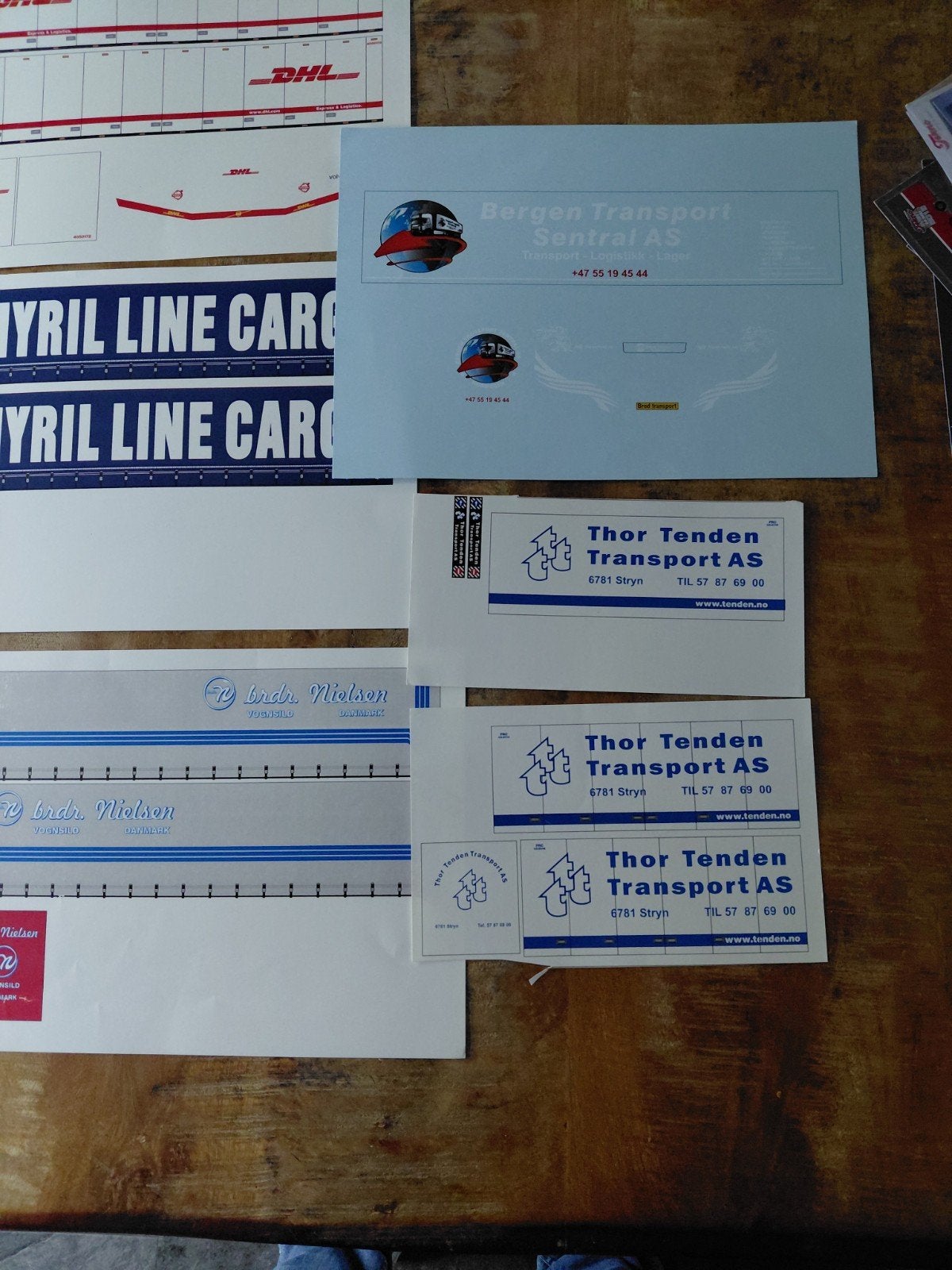 tekno/wsi waterslide decals, Ophalen of Verzenden