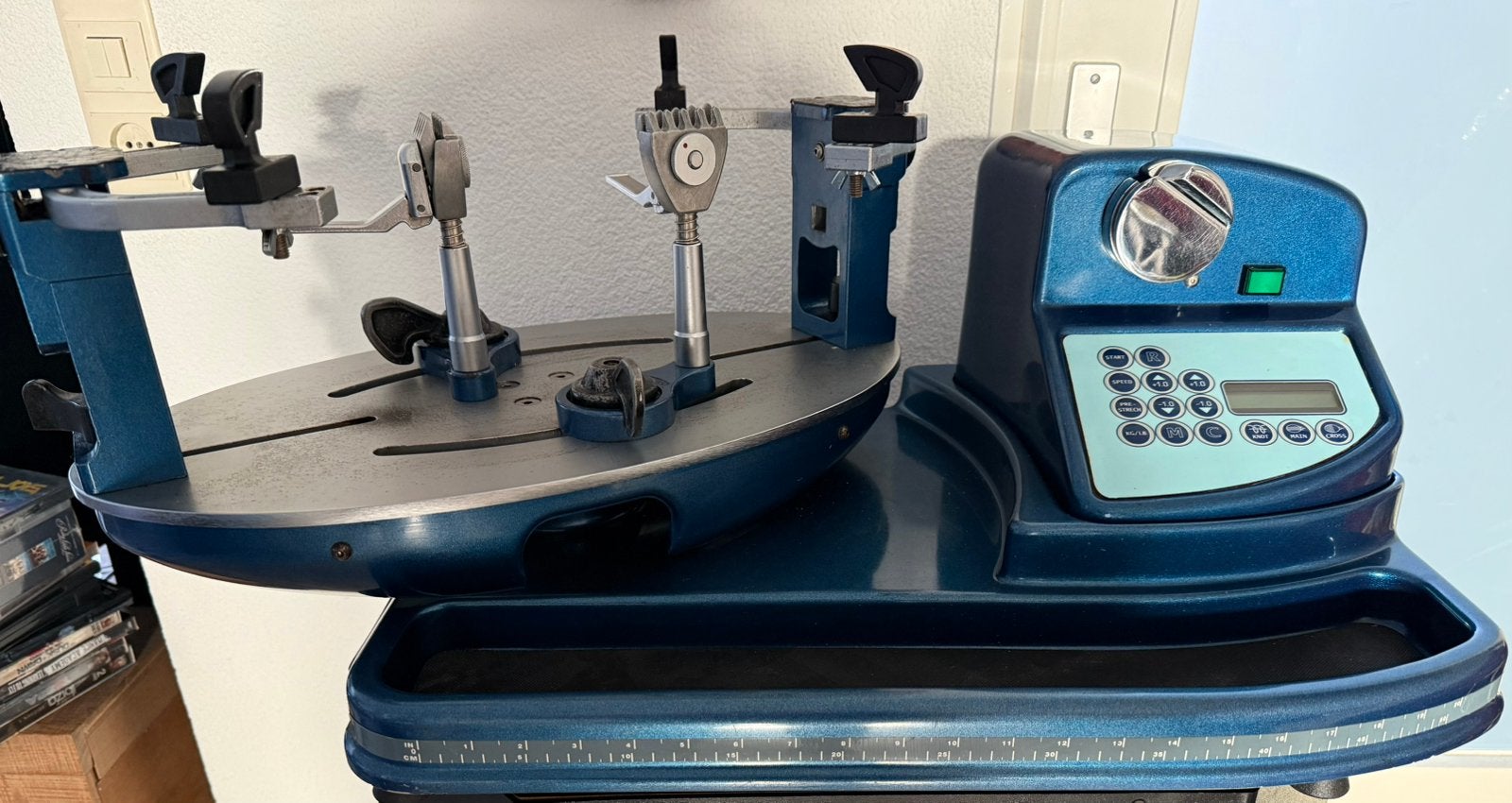 Elektrische Bespanmachine Premium Stringer, Ophalen, Gebruikt, Racket, Overige merken