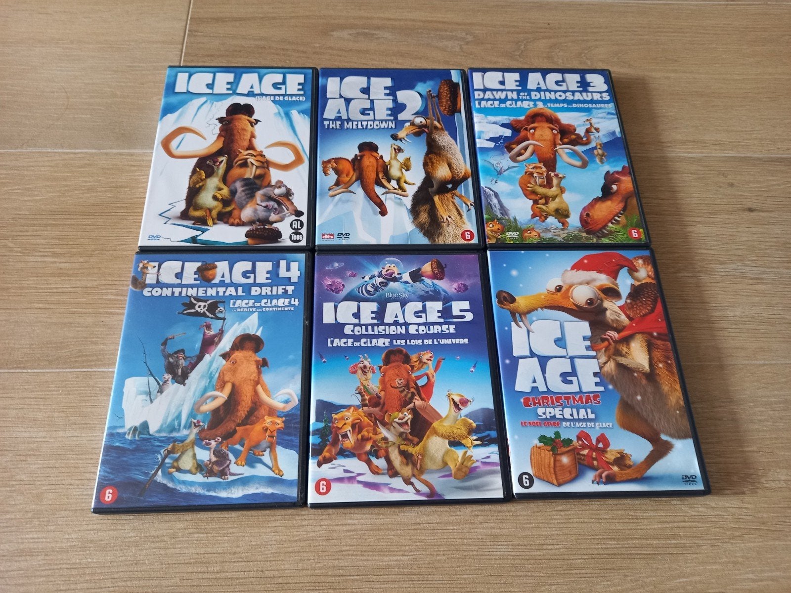 Ice Age complete collectie, Vanaf 6 jaar, Ophalen of Verzenden, Zo goed als nieuw, Amerikaans