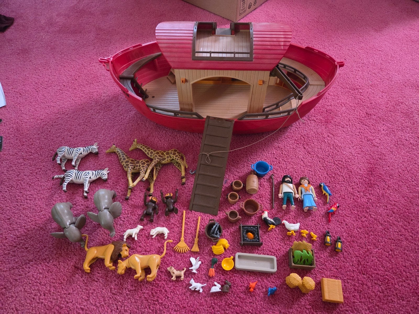 Playmobil Ark van Noah (gebruik en niet compleet), Ophalen of Verzenden, Gebruikt