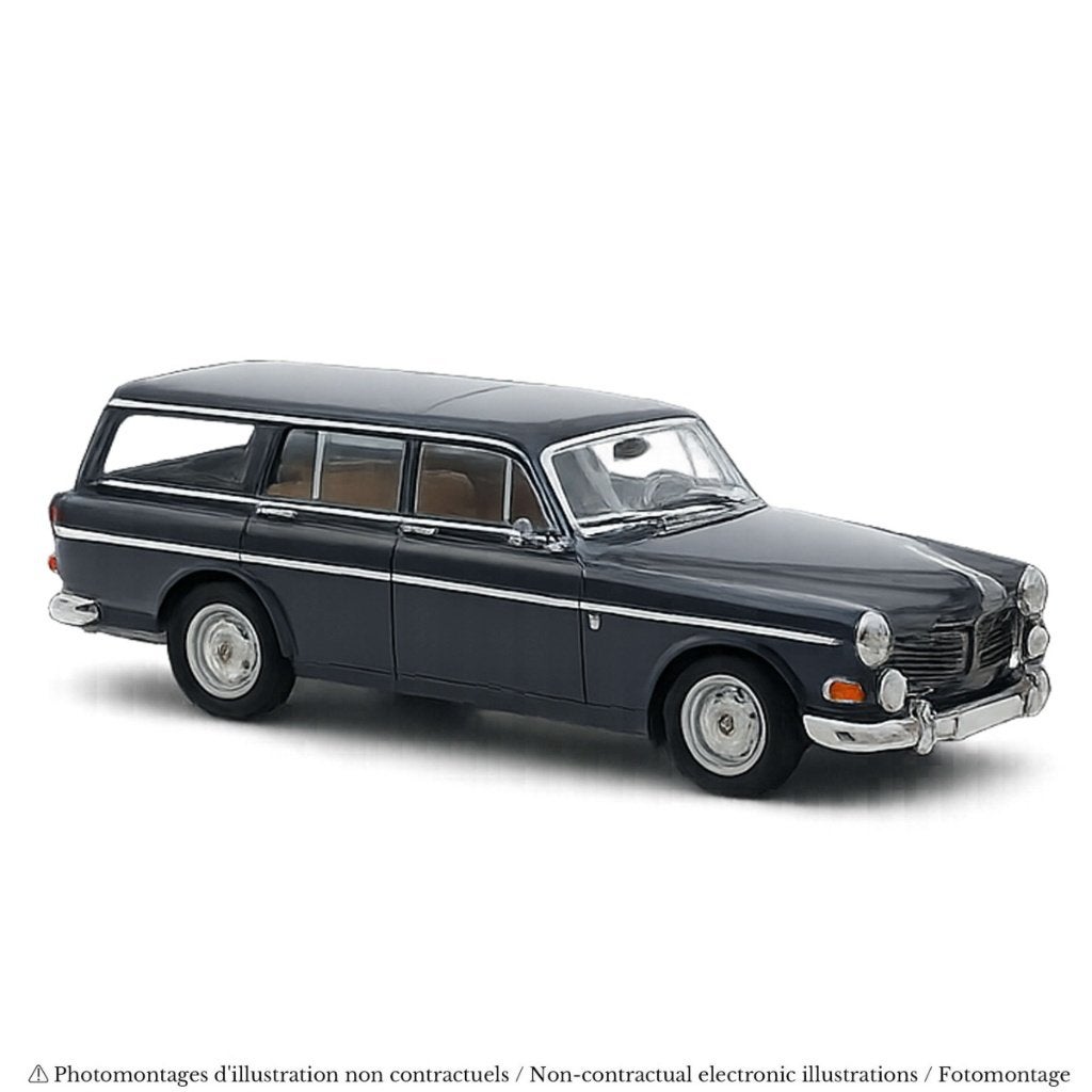 Volvo Amazon Break blauw 1968 1:18, Auto, Norev, Ophalen of Verzenden, Norev.com