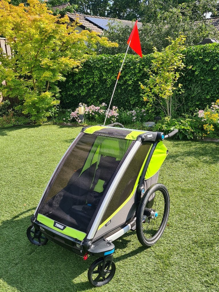Fietskar Thule Chariot Cab 2, Fietsen en Brommers, Ophalen, Vering, Zo goed als nieuw, 40 tot 60 kg