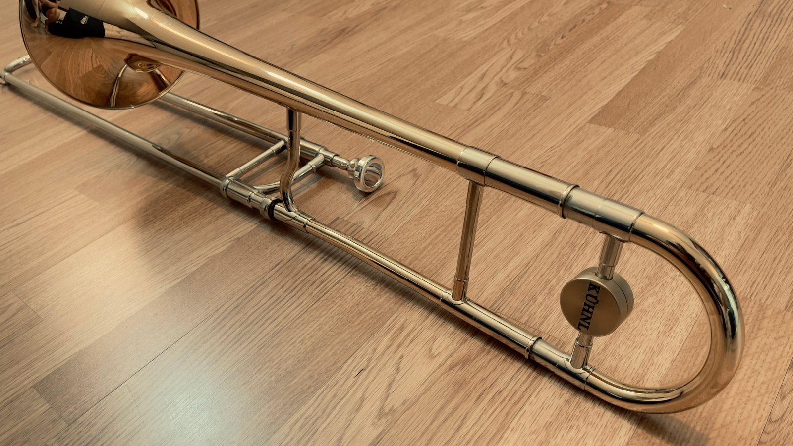Trombone Kühnl & Hoyer Bart van Lier 512, nieuwstaat!!, Muziek en Instrumenten, Ophalen, Nieuw, Tenor