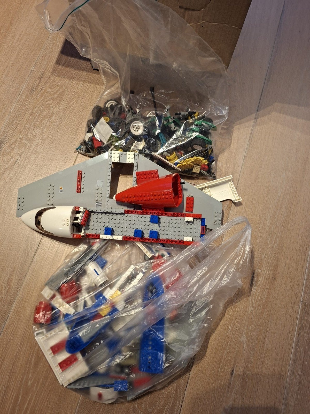 Grote partij ongesorteerde LEGO bouwstenen en onderdelen, Kinderen en Baby's, Ophalen, Inclusief minifiguren, Gebruikt, Lego