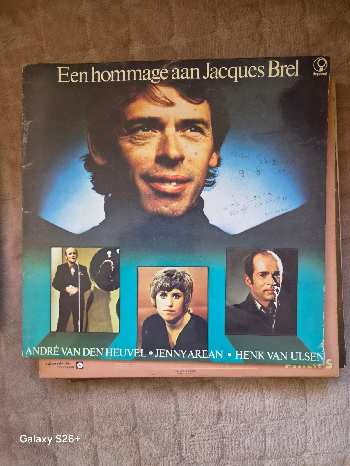LP: Een hommage aan Jacques Brel - André van den Heuvel, LP, Gebruikt, Overige genres, Ophalen of Verzenden