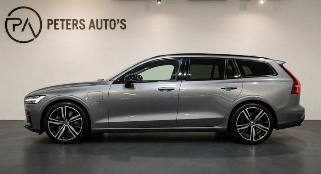 Volvo V60 2.0 T8 Recharge AWD R-Design Trekhaak/Android/Carp, Automaat, Gebruikt, 4 cilinders, Leder en Stof
