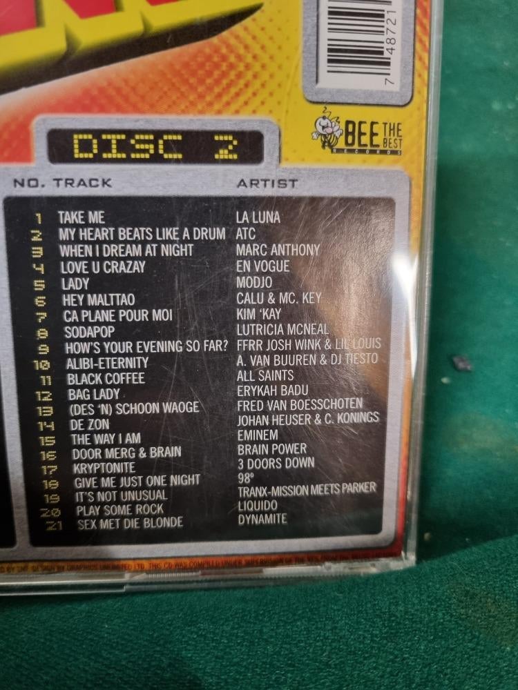 cd tmf 2x disc, Ophalen of Verzenden