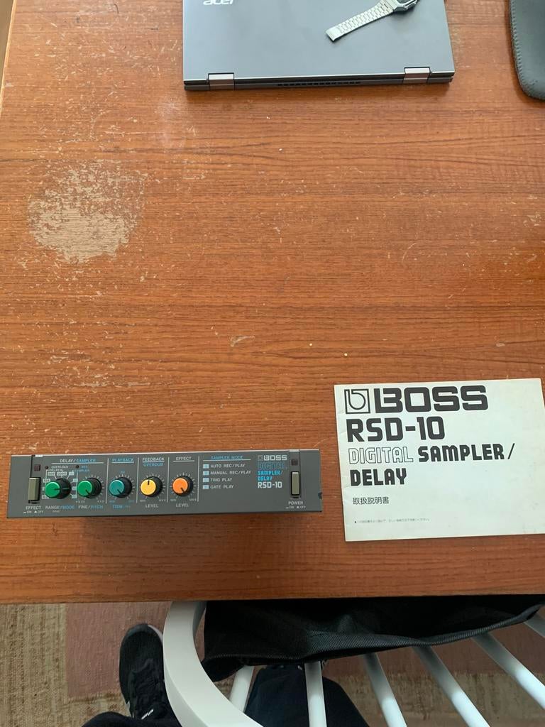 Boss RSD-10 sampler / delay, Ophalen of Verzenden, Zo goed als nieuw, Video