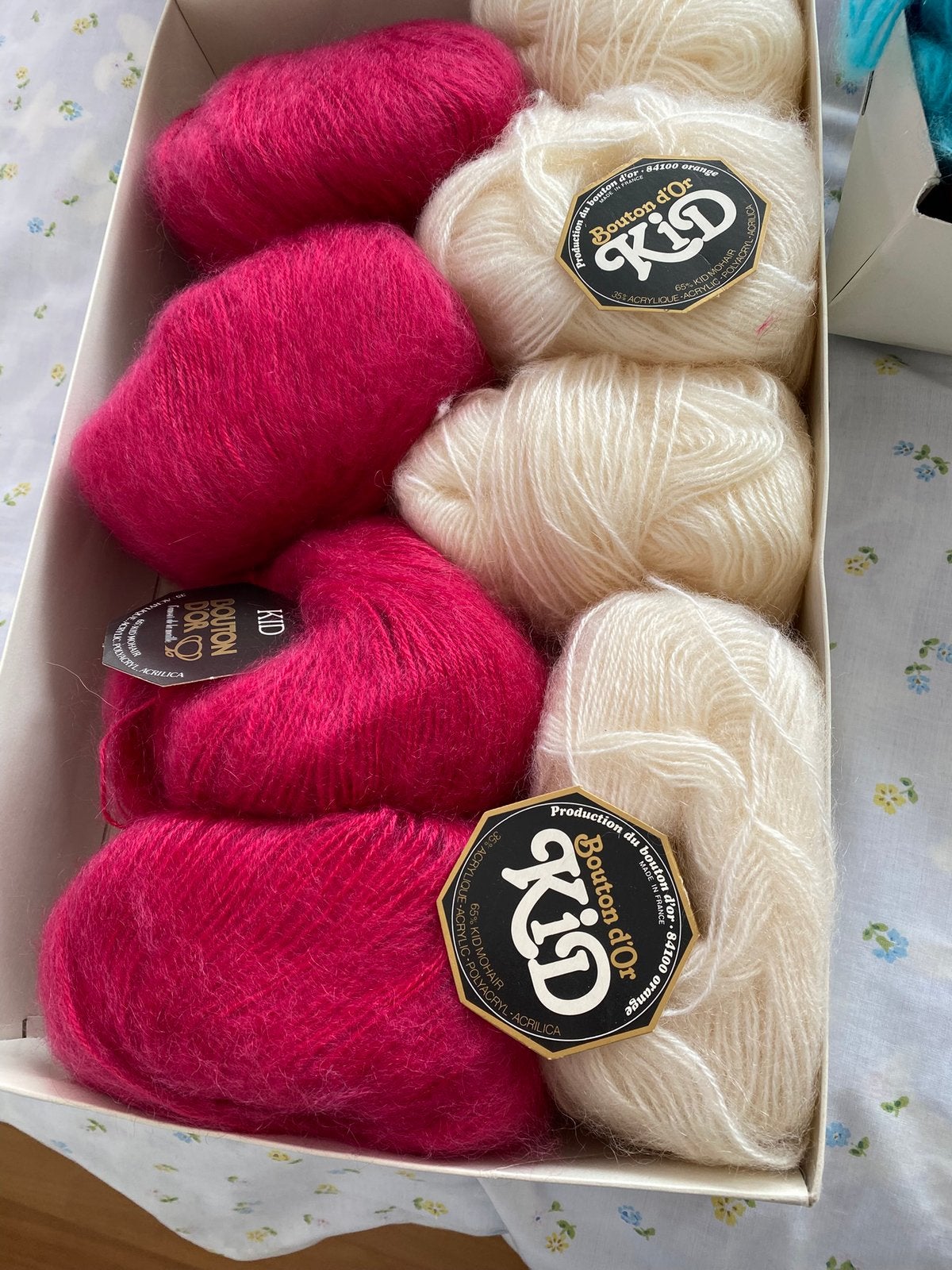 Mohair, Ophalen, Nieuw, Breien, Wol of Garen