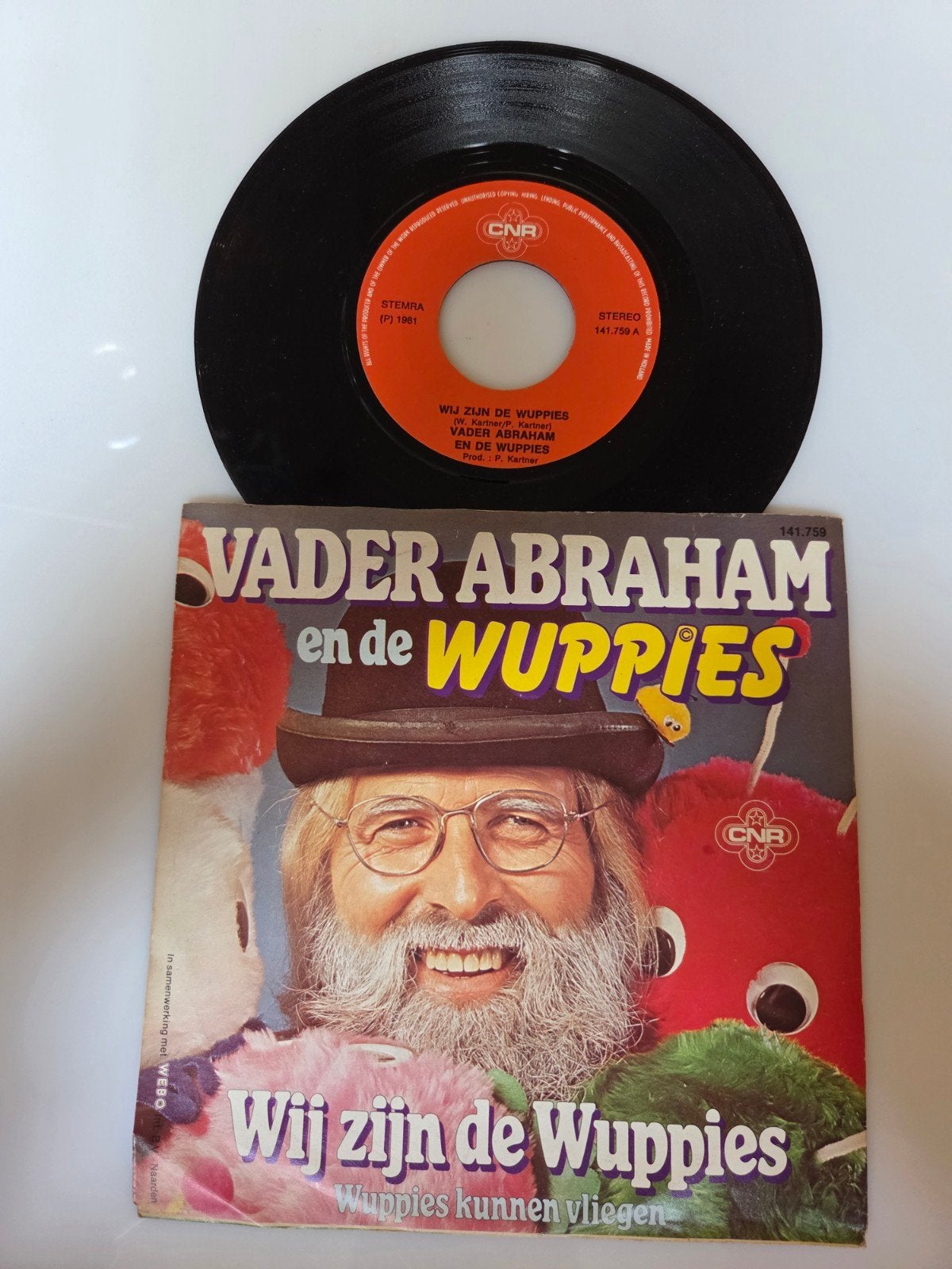 Vader Abraham en de Wuppies - Wij zijn de wuppies, Ophalen of Verzenden, Gebruikt, 7 inch, Nederlandstalig